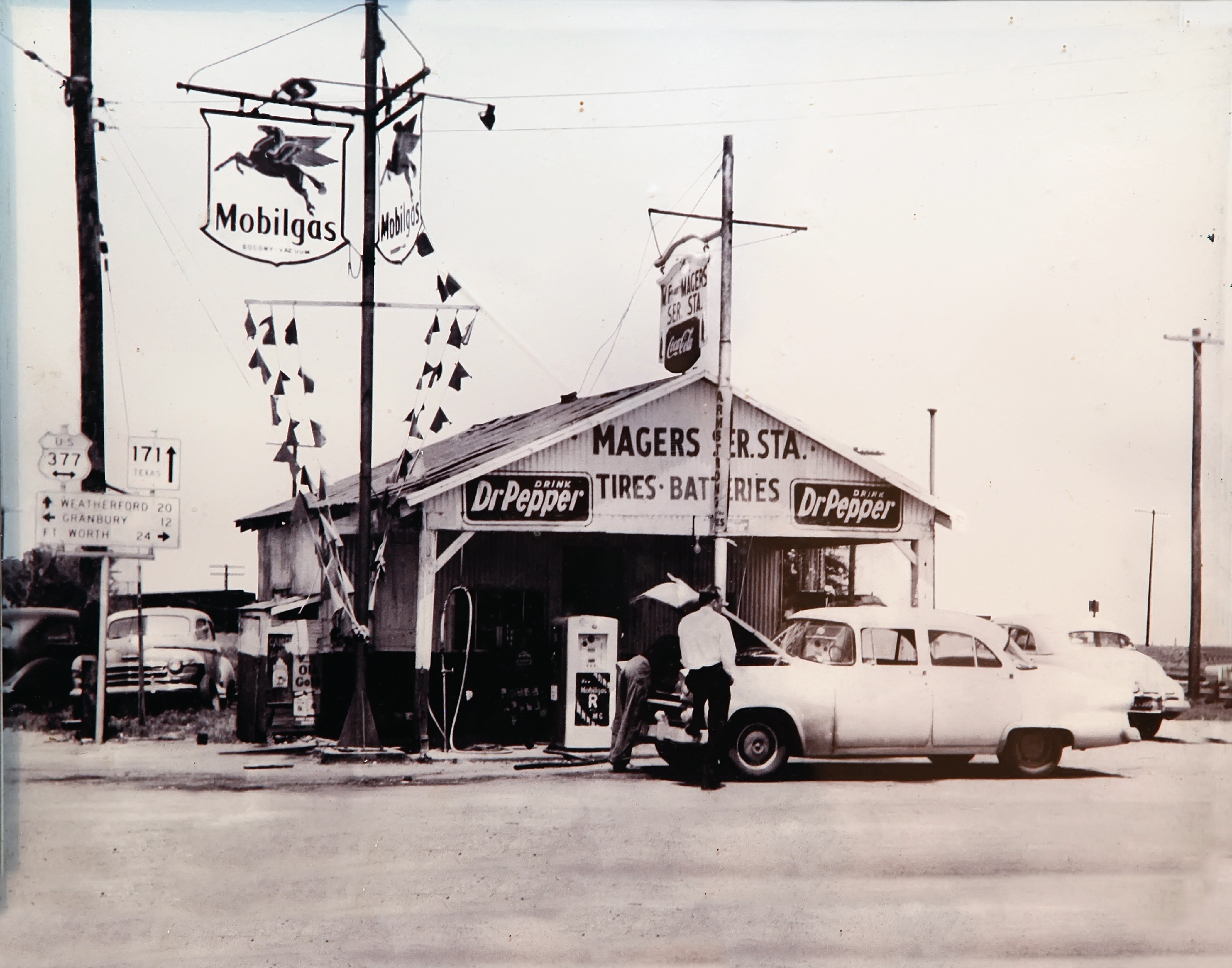 First gas station